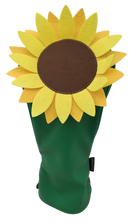 Golden Sunflower Embroidered Driver Headcover by ReadyGOLF