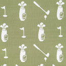 Golf Jacquard Knit Baby Blanket
