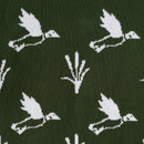 Mallard Duck Knit Long Sleeve Crewneck Sweater