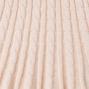 Cable Knit Skirts in Beige