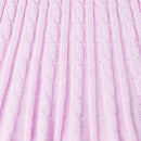 Cable Knit Skirts in Lilac