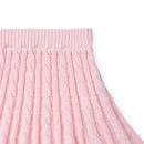 Cable Knit Skirts in Pink