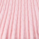 Cable Knit Skirts in Pink