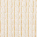 Classic Cable Knit Baby Sweater in Cream