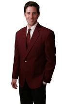 ReadyGOLF: Men's Trophy Club Blazer Jacket - Maroon/Burgundy (48S) SALE