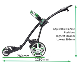 Hill Billy: 18 Hole Lithium Battery - Black