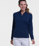 EP NY Golf: Women's Long Sleeve Zip Mock - NS5104X