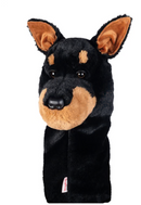 Daphne's HeadCovers: Doberman Driver Golf Club Cover