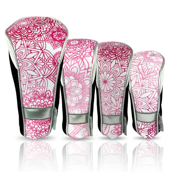 Taboo Fashions: Ladies 4-Pack Club Cover Set - Pink Mandala