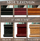 Perfect Cases and Frames: Golf Ball Display Case - Cherry 1"