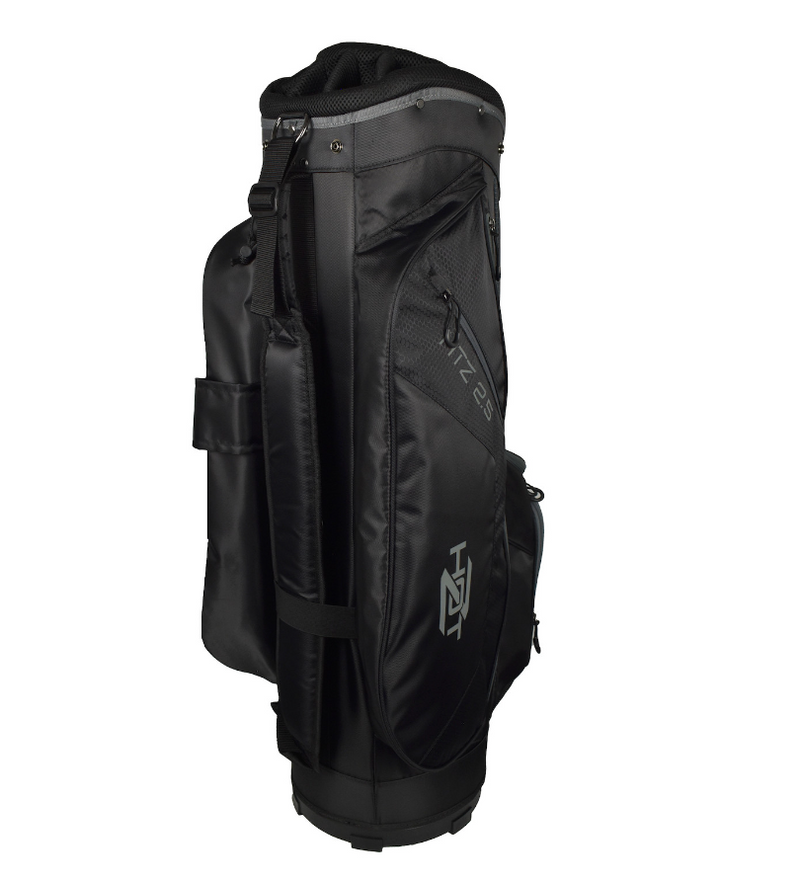 Hot-Z Golf: 2.5 Cart Bag - Black/Black