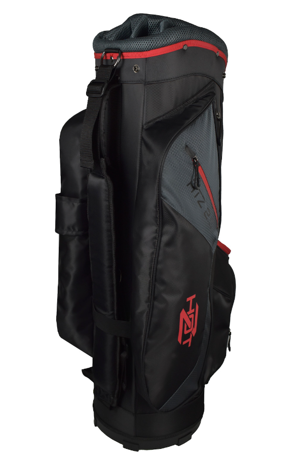 Hot-Z Golf: 2.5 Cart Bag - Black/Grey/Red