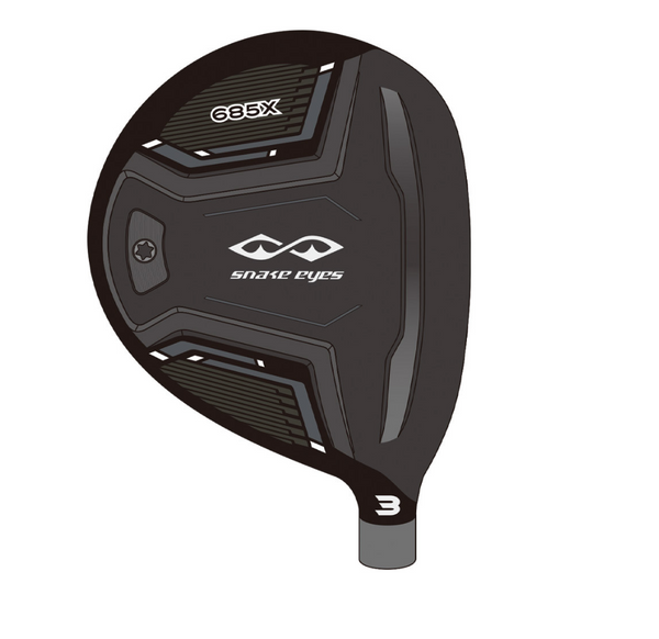 Snake Eyes Golf: 2025 685X Fairway Woods