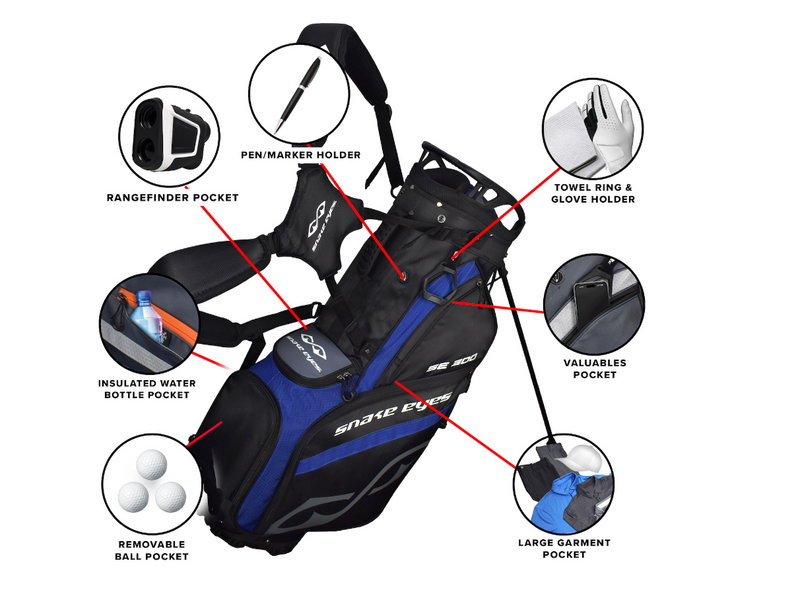 Snake Eyes Golf: Stand Bag - 2025 SE300