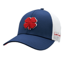 Black Clover: Premium Clover Hat - 70 Mesh (Navy with Red Clover) Hats