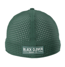 Black Clover: Perf 10 Laser Perforated Fitted Hat - Green Hats