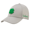 Black Clover: Premium Clover 134 Hat (Gray with Green Clover) Hats