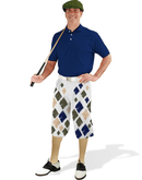 Golf Knickers: Mens Argyle Sknickers Knickers Outfit - D Clothing