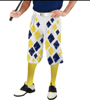 Golf Knickers: Mens Argyle Sknickers Knickers Outfit - F Clothing