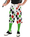 Golf Knickers: Mens Argyle Sknickers Knickers Outfit - G Clothing