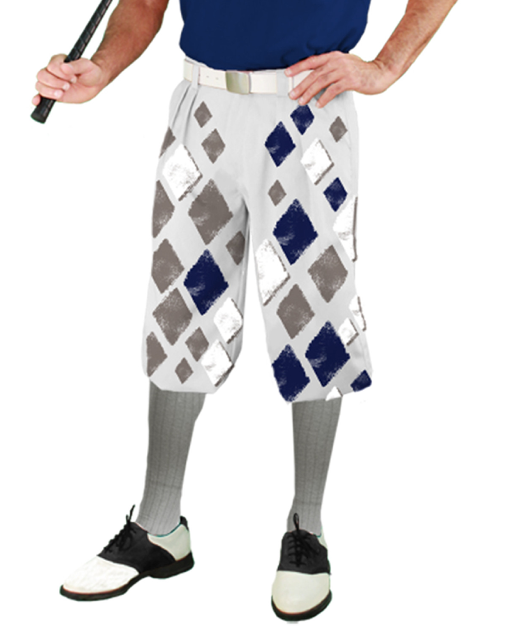 Golf Knickers: Mens Argyle Sknickers Knickers Outfit - H