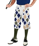 Golf Knickers: Mens Argyle Sknickers Knickers Outfit - K Clothing