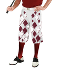 Golf Knickers: Mens Argyle Sknickers Knickers Outfit - P Clothing