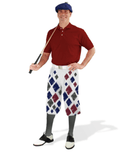 Golf Knickers: Mens Argyle Sknickers Knickers Outfit - Q Clothing