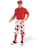 Golf Knickers: Mens Argyle Sknickers Knickers Outfit - S Clothing