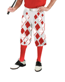 Golf Knickers: Mens Argyle Sknickers Knickers Outfit - S Clothing