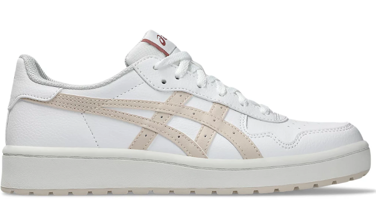 Asics Golf Shoes: Women's Japan S Golf  - White/Mineral Beige