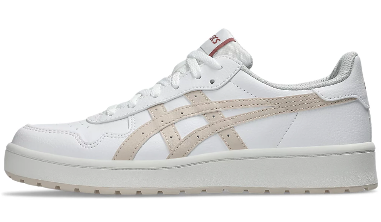 Asics Golf Shoes: Women's Japan S Golf  - White/Mineral Beige