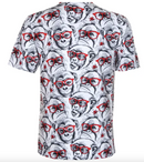 Tattoo Golf:  Men's Party Animal Cool-Stretch Performance Golf Shirt - Monkey