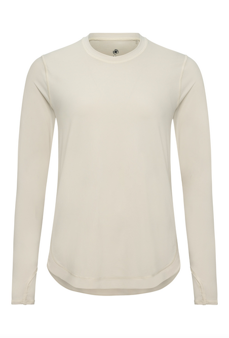 BloqUV: Women's UPF 50 Relaxed Scalloped Top (2015) - Sand