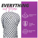 Taboo Fashions: Ladies 4-Pack Club Cover Set - Black Tie Polka Dot