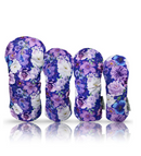 Taboo Fashions: Ladies 4-Pack Club Cover Set - Purple Petals