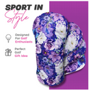 Taboo Fashions: Ladies 4-Pack Club Cover Set - Purple Petals