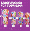 Taboo Fashions: Ladies 4-Pack Club Cover Set - Pink Shellbound