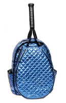Glove It: Quilted Tennis Racquet Backpack - Navy
