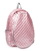 Glove It: Quilted Tennis Racquet Backpack - Pink