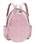 Glove It: Quilted Tennis Racquet Backpack - Pink