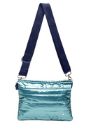 Glove It: Padded Crossbody Belt Bag - Teal