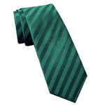 Golf Knickers: Men's Dress Shirt Golf Outfit - Royal Stewart & Green with Striped Green Tie
