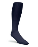 Golf Knickers: Men's Dress Shirt Golf Outfit - Navy Stewart & Patterned Navy with Solid Navy Tie