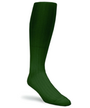 Golf Knickers: Men's Dress Shirt Golf Outfit - Khaki Stewart & Green with Striped Green Tie