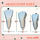 Sassy Caddy: Golf Headcovers (Set of 3) - Capri