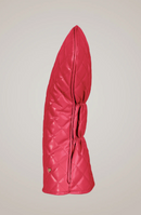 Glove It: Driver Cover - Quilted Raspberry