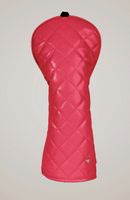 Glove It: Fairway Wood Cover - Quilted Raspberry