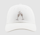 Dolly Mama: Ladies Rachel Cap - Crystal Champagne Glasses