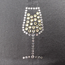 Dolly Mama: Ladies Rachel Cap - Crystal White Wine Glass